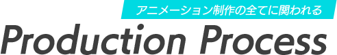 アニメーション制作の全てに関われる